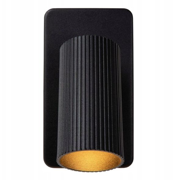 Lucide Clubs 09239/11/30 απλίκα φωτιστικό τοίχου 1x40W GU10 μαύρο
