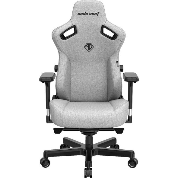 Fotel Anda Seat Fotel gamingowy Anda Seat Kaiser 3 L materiałowy szary obrotowy