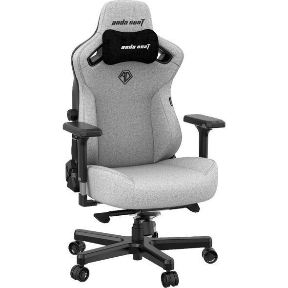 Fotel Anda Seat Fotel gamingowy Anda Seat Kaiser 3 L materiałowy szary obrotowy