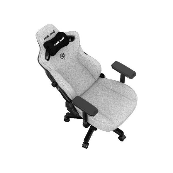 Fotel Anda Seat Fotel gamingowy Anda Seat Kaiser 3 L materiałowy szary obrotowy