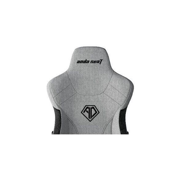 Fotel Anda Seat Fotel gamingowy materiałowy do biura T-Pro 2 szary XL Anda Seat obrotowy