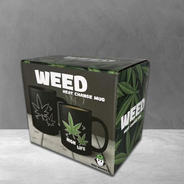 Mad Monkey - Κούπα "High Life Weed" - με αλλαγή χρώματος