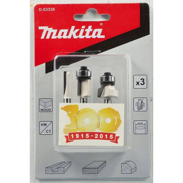 Makita Makita cutter set 3pcs D-53338