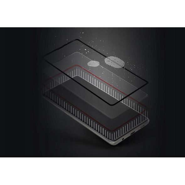 Xiaomi Redmi 13x - Προστατευτικό γυαλί για ελαφρώς καμπύλες οθόνες DIAMOND GLASS LITE edge FULL GLUE