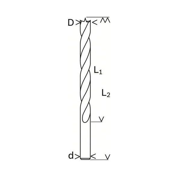 Τρυπάνι για ξύλο 16X190 MX