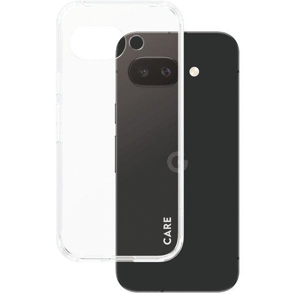 Θήκη CARE Flagship Urban Clear Frame Google Pixel 9a 5G -διάφανη