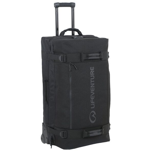 Expedition Clamshell Duffle, 110 Litre Rigid-Base, Black