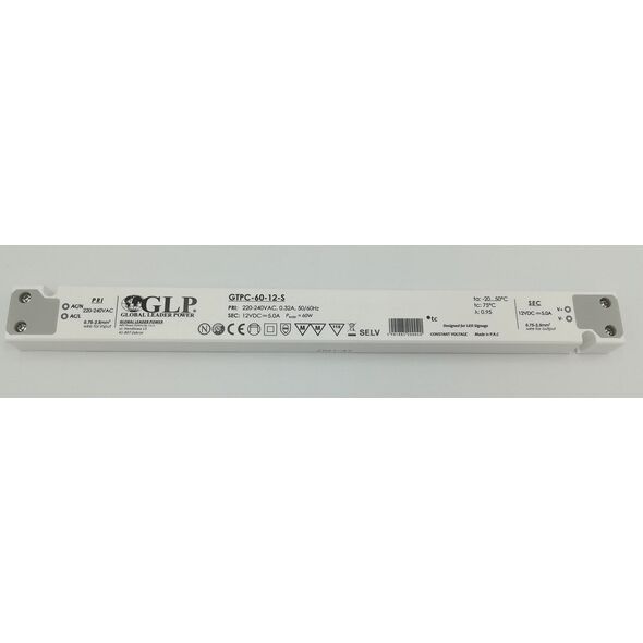 ZASILACZ IMPULSOWY 12V/5A-GTPCS