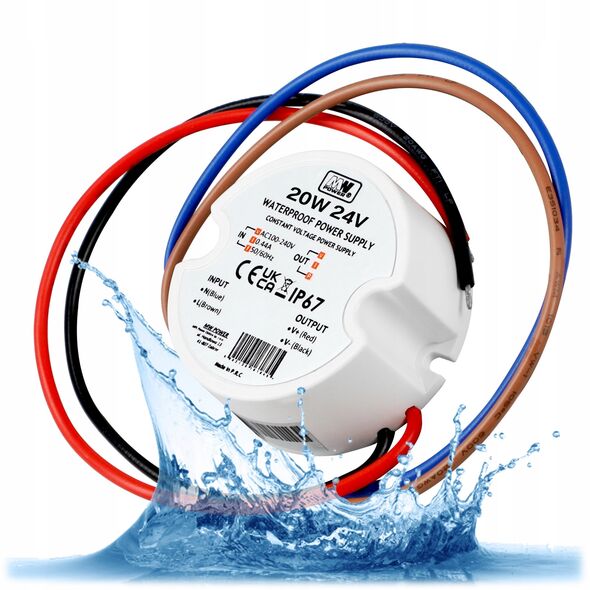 ZASILACZ IMPULSOWY 24V/0.83A-TP-V2 MW POWER