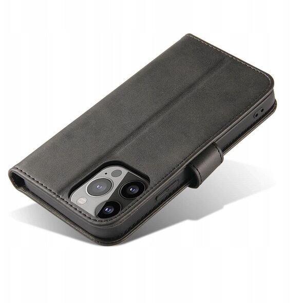 Θήκη Magnet Case με καπάκι για Samsung Galaxy S25 Edge - μαύρο