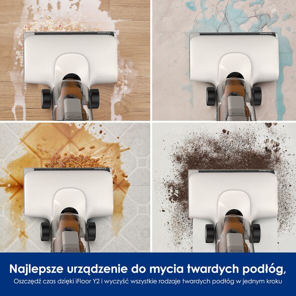 TINECO iFLOOR Y2 Plus ασύρματη συσκευή καθαρισμού δαπέδων