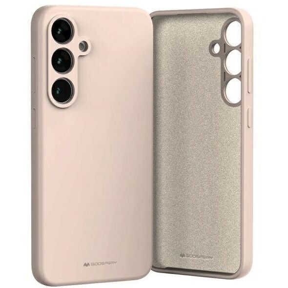 Mercury Silicone Samsung S24 FE S721 piaskowy róż/pink sand