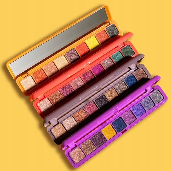 J.CAT BEAUTY_Sweet Tooth 9 Shadow Palette Bar paleta cieni do oczu 101 Berry Cream 7,2g