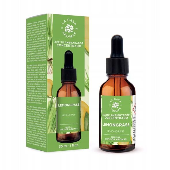 LA CASA DE LOS AROMAS_Olejek zapachowy Trawa Cytrynowa 30ml