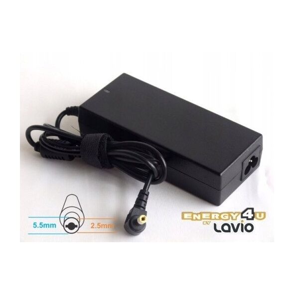 Προσαρμογέας Energy4U PA92 19V / 3.95A (5.5x2.5mm) 75W για φορητό υπολογιστή / laptop HP, Compaq, Toshiba
