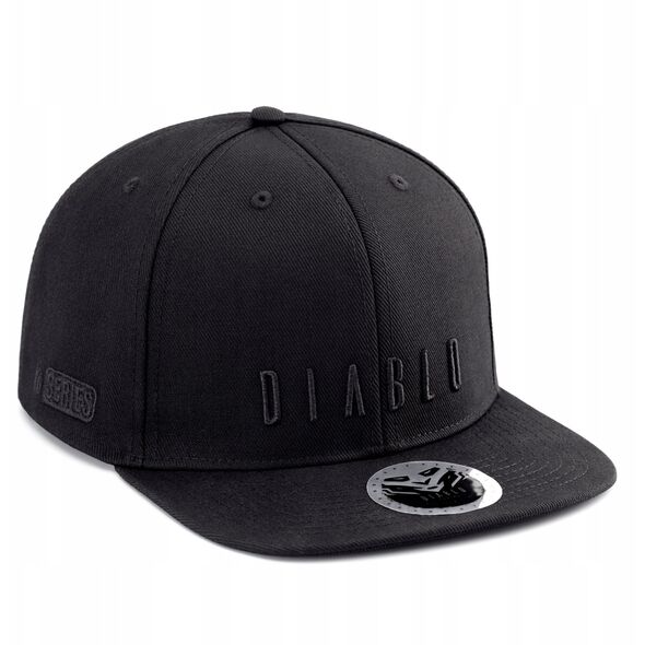 Καπέλο με γείσο Diablo Chairs Snapback, μαύρο