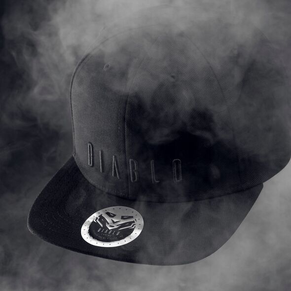 Καπέλο με γείσο Diablo Chairs Snapback, μαύρο