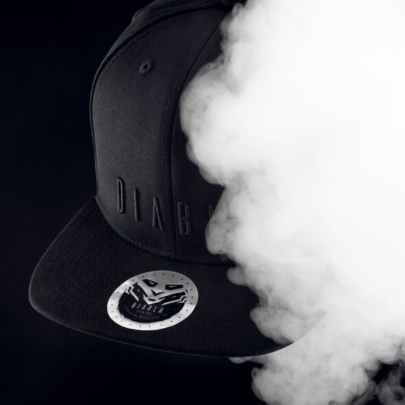Καπέλο με γείσο Diablo Chairs Snapback, μαύρο