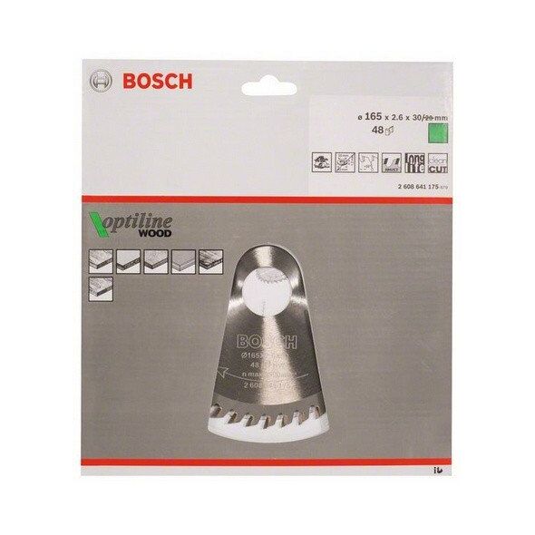 ΔΙΣΚΟΣ ΠΡΙΟΝΙΟΥ BOSCH OP WO H 165x30-48