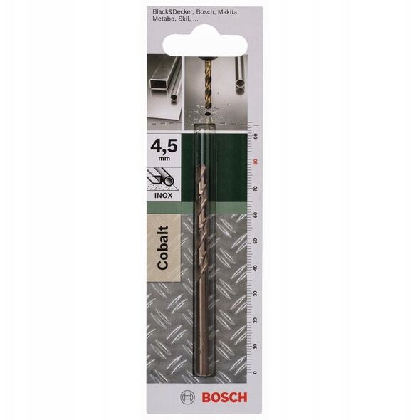 Τρυπάνια για μέταλλο HSS-CO, 4,5MM