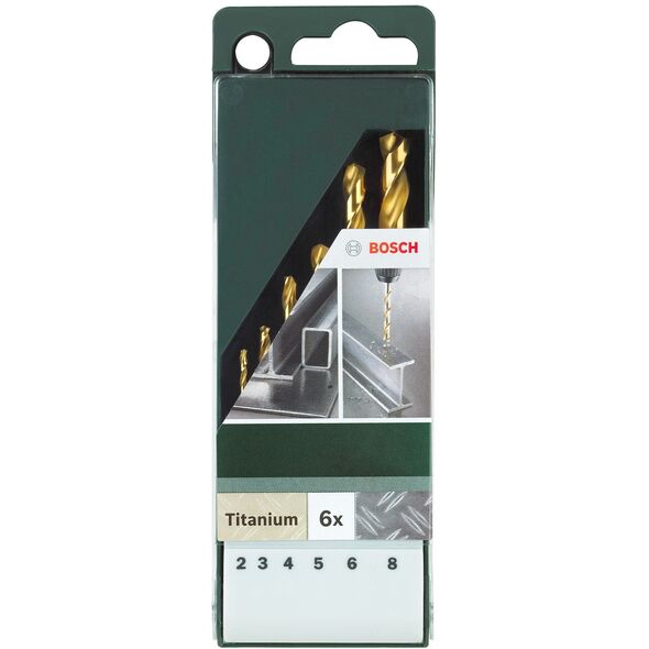 Τρυπάνι για μέταλλο HSS-TiN 1,0/12MM 1PC