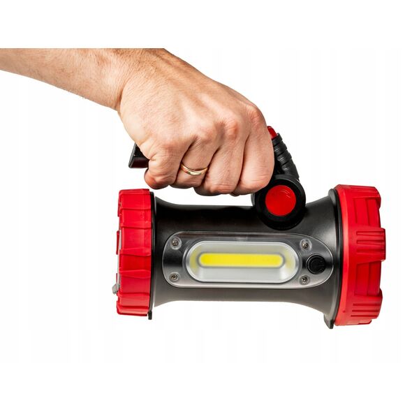 ΦΑΚΟΣ LED ΜΕ ΜΠΑΤΑΡΙΑ, ΚΙΝΗΤΗ ΛΑΒΗ 350LM+180LM