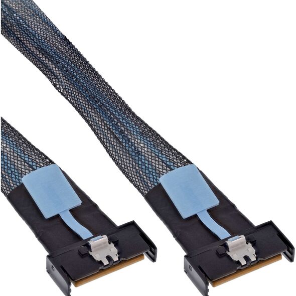 Καλώδιο InLine® MCIO, MCIO x8 αρσενικό σε MCIO x8 αρσενικό, 1m