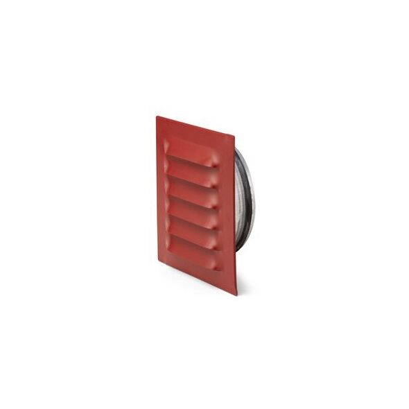 FRESH Γρίλια μεταλλική 145x145 mm με Ø100 mm καρφιά, κόκκινη.