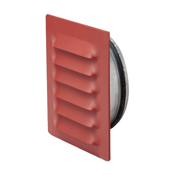 FRESH Γρίλια μεταλλική 145x145 mm με Ø100 mm καρφιά, κόκκινη.