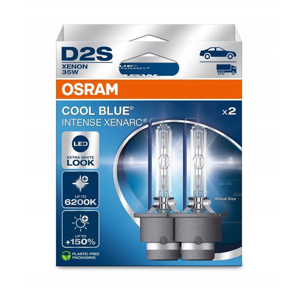 Osram Xenarc Cool Blue Intense NEXT GEN - D2S Xenon Bulbs