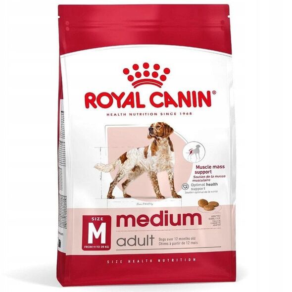 Ξηρά τροφή για σκύλους ROYAL CANIN Medium Adult, 10 kg