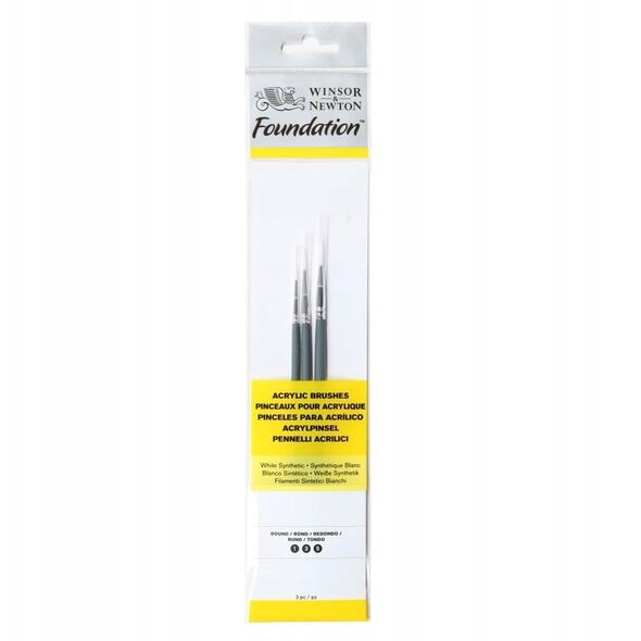 Σετ πινέλων Winsor & Newton 5295001, Στρογγυλό πινέλο, Συνθετικό
