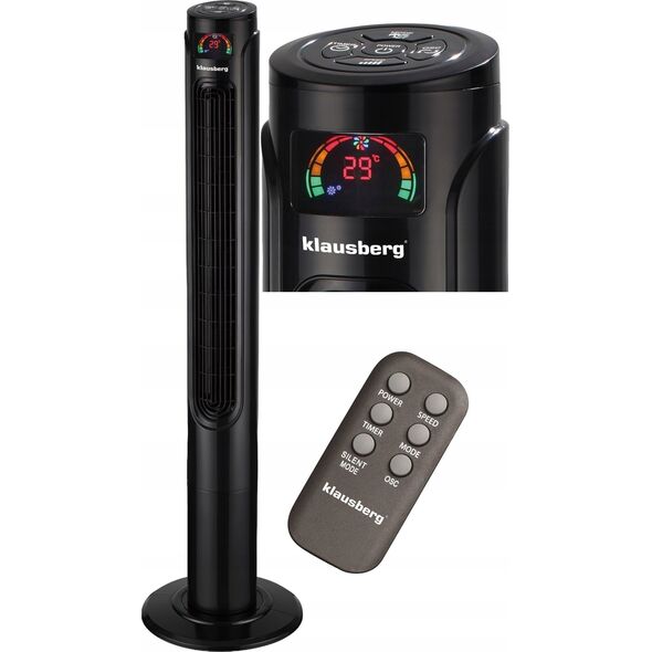 Klausberg WENTYLATOR KOLUMNOWY PODŁOGOWY Z PILOTEM 55W KLAUSBERG KB-7720