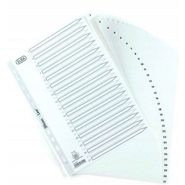 Register bantex basic-line a4 1-31