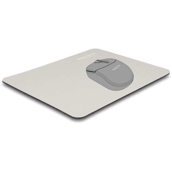 DeLOCK 12147, Grey, Monochromatic, Rubber, Non-slip base