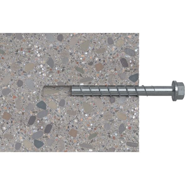Fischer 536877, Screw, Concrete, General utility, ETA-15/0352, ETA-20/0321, 125 mm, Box