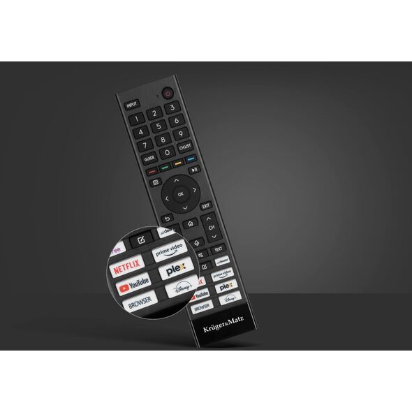Telewizor Kruger&Matz 65" UHD smart DVB-T2/S2 H.265 Hevc