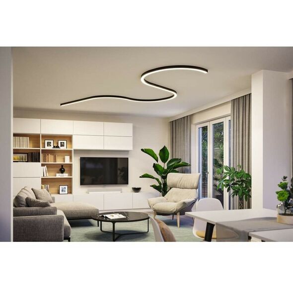 Φωτιστικό γραμμικό σύστημα LINION LED 13W 90° 3000K IP20 24V μαύρο RAL 9004 / αλουμίνιο