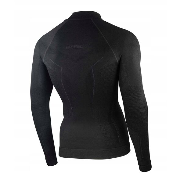 LS1610M Bluza męska z krótkim ekspresem EXTREME MERINO czarny XXL