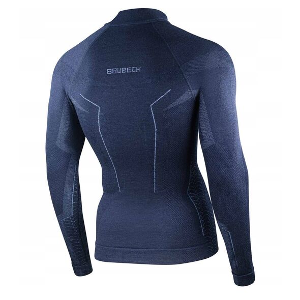 LS1610M Bluza męska z krótkim ekspresem EXTREME MERINO granatowy XXL