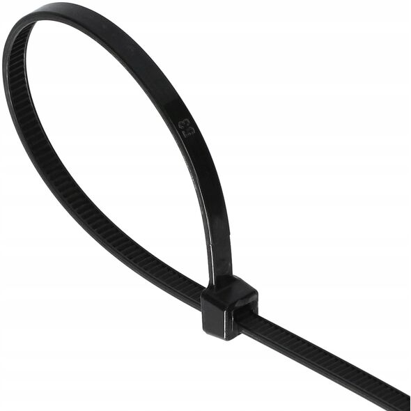 PLASTROL Πλαστική Δέστρα Μαύρη 4,8 x 300mm 100τμχ.