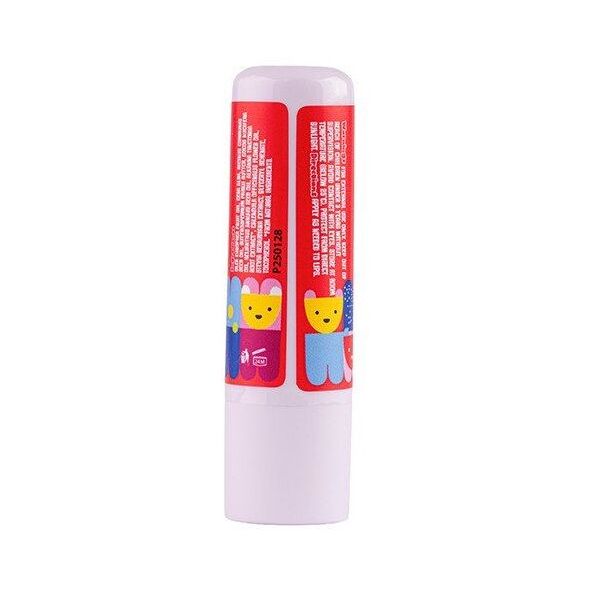 Babyton, Balsam do ust, truskawkowy smak, bezpieczny od narodzin, 5 g