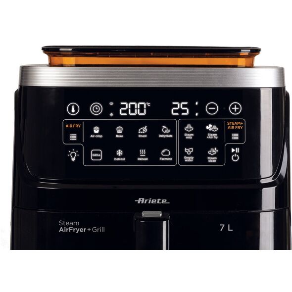 Ariete 4636/00 Μονή 7 l Αυτόνομη 1700 W Φριτέζα ζεστού αέρα Μαύρη