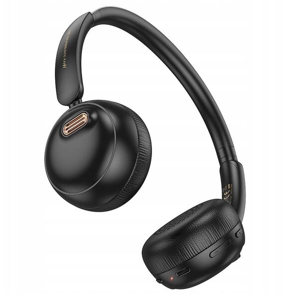 HOCO słuchawki bezprzewodowe bluetooth nagłowne W62 czarne