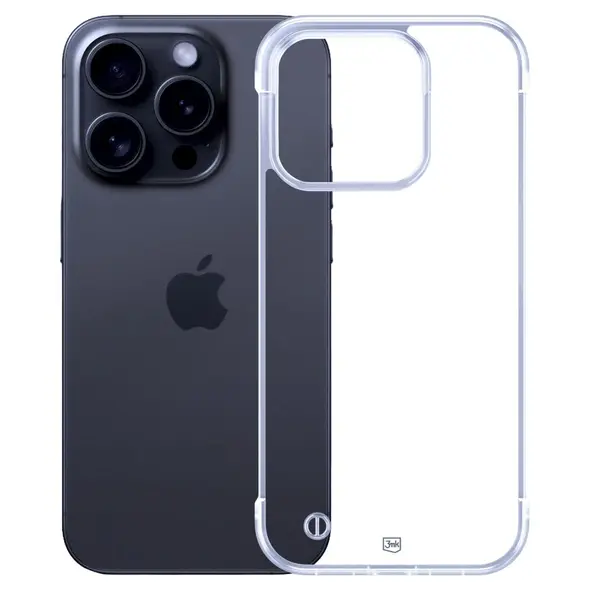 Etui 3MK Just20g Clear Case do Apple iPhone 15 Pro Max