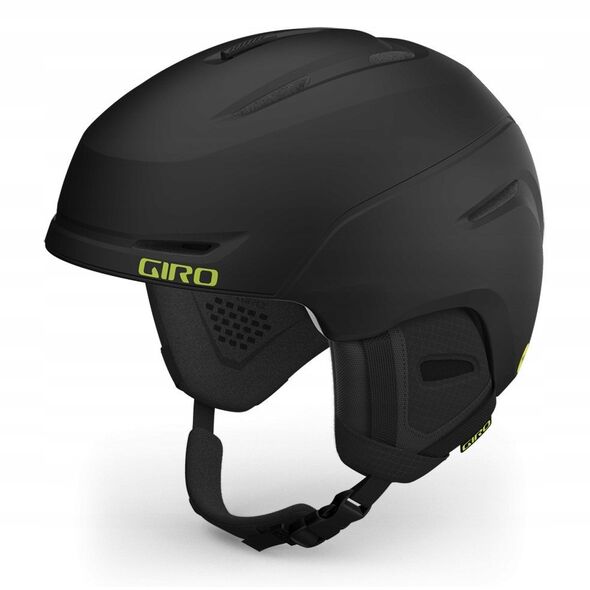 Κράνος χειμερινό GIRO NEO matte black / ano green μέγεθος M (55.5-59 cm) (NEW 2023/2024)
