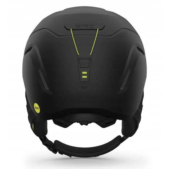 Κράνος χειμερινό GIRO NEO matte black / ano green μέγεθος M (55.5-59 cm) (NEW 2023/2024)