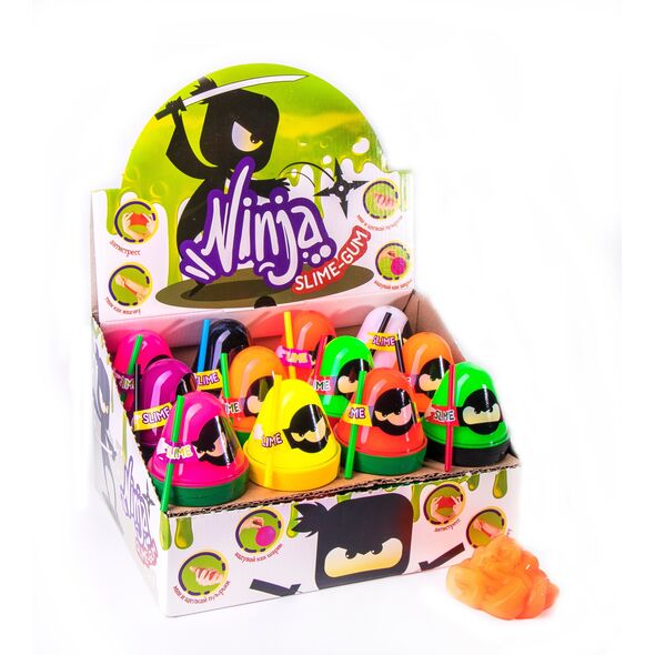 Maksik Glutek Slime Mr Boo Ninja Neon 150g 80064 p24 mix cena za 1 szt UA