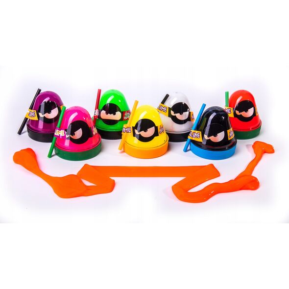Maksik Glutek Slime Mr Boo Ninja Neon 150g 80064 p24 mix cena za 1 szt UA