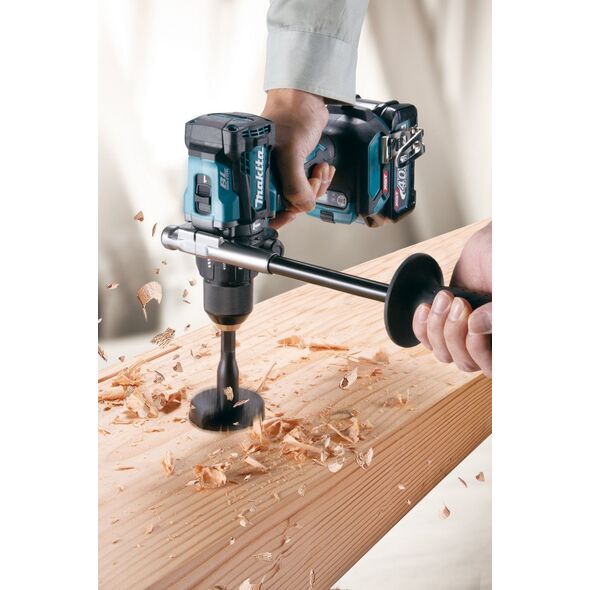Κρουστικό δράπανο Makita Makita Cordless impact drill HP001GD201 XGT, 40V (μπλε/μαύρο, 2x Li-Ion XGT μπαταρία 2.5Ah, MAKPAC)
